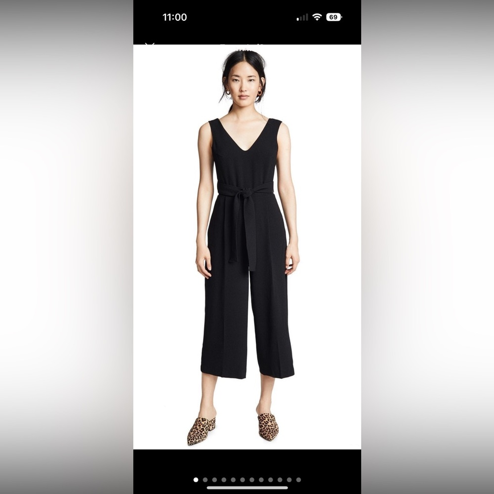 Club Monaco Torela black Tie Jumpsuit 2